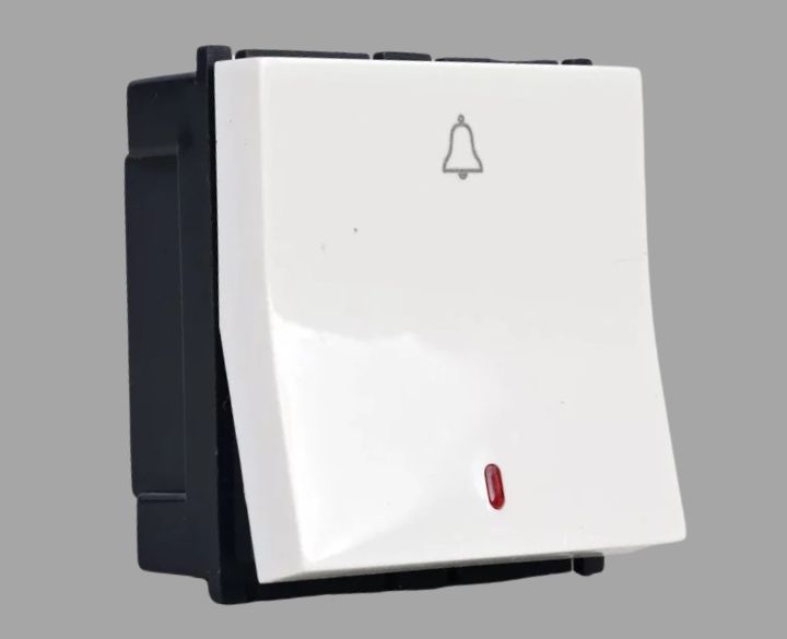Goldmedal Air Arc 10A Mega Bell Push Switch with Indicator 182014