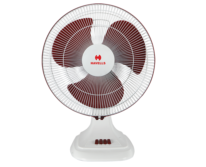 Havells-Table-Fan-Accelero-Red