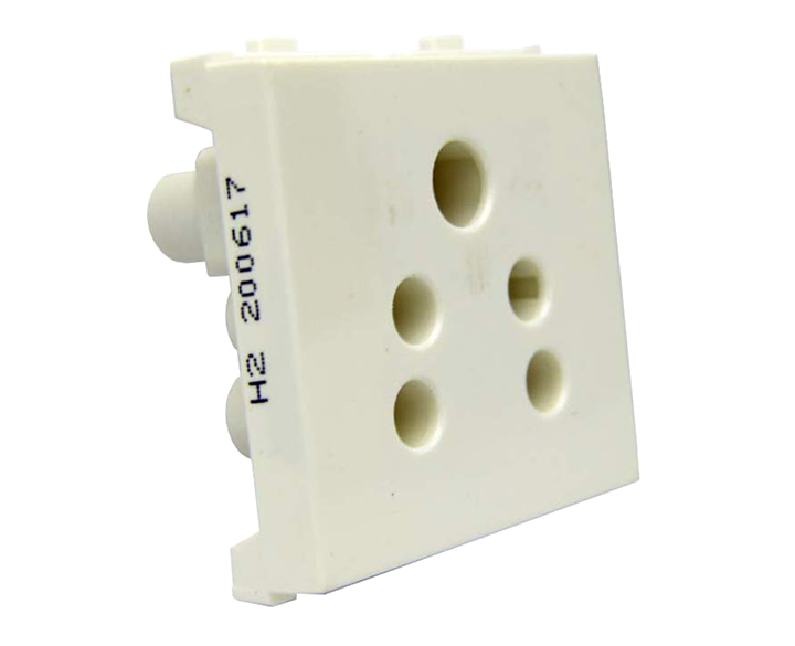 Penta-2In1Socket6A-ModularSwitches-White