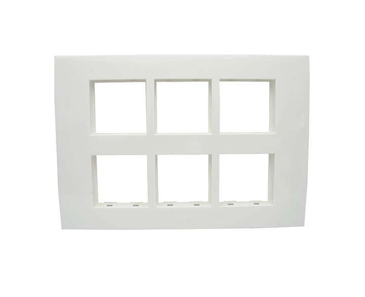 Penta-Plate12ModulePlate-ModularSwitches-White