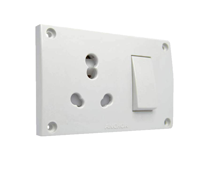 Switch socket Combined 15A