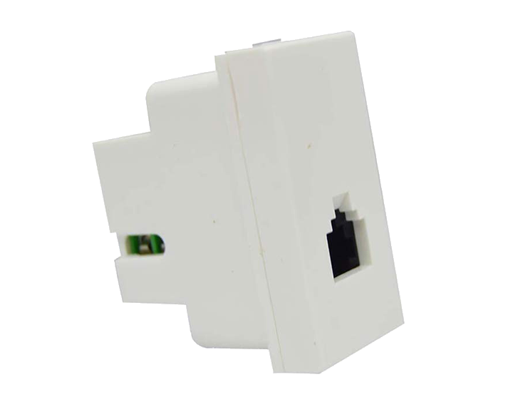 Tito-TelephoneJack-RJ11-1ModuleModular-Switches-White